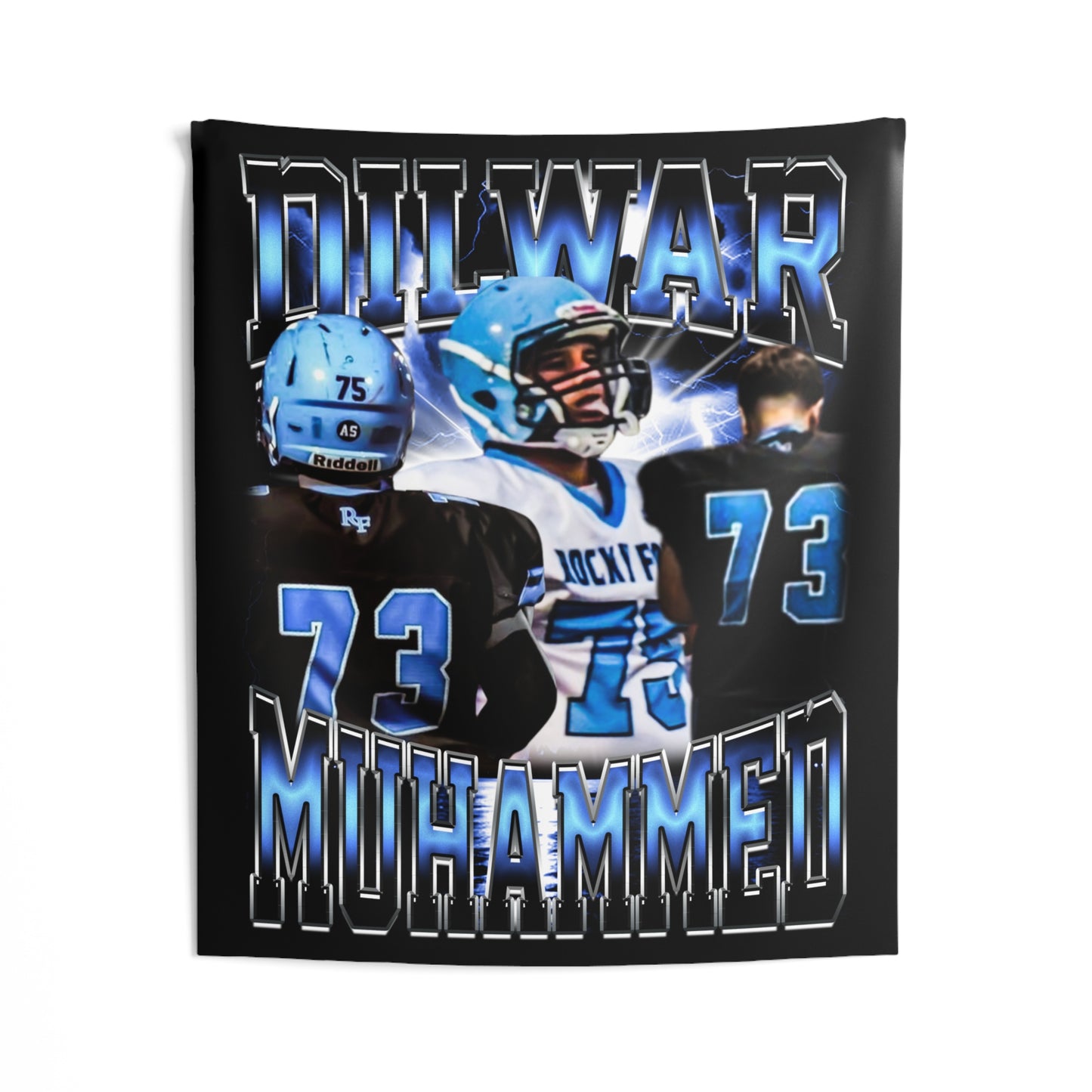 Dilwar Muhammed Tapestry 50” x 60”
