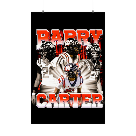 Barry Carter Poster 24" x 36"