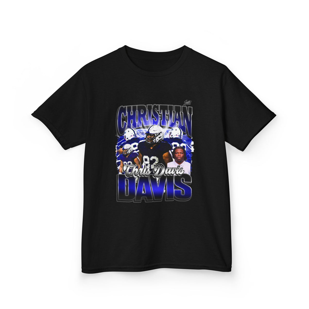 Christian Davis Youth Heavy Cotton Tee
