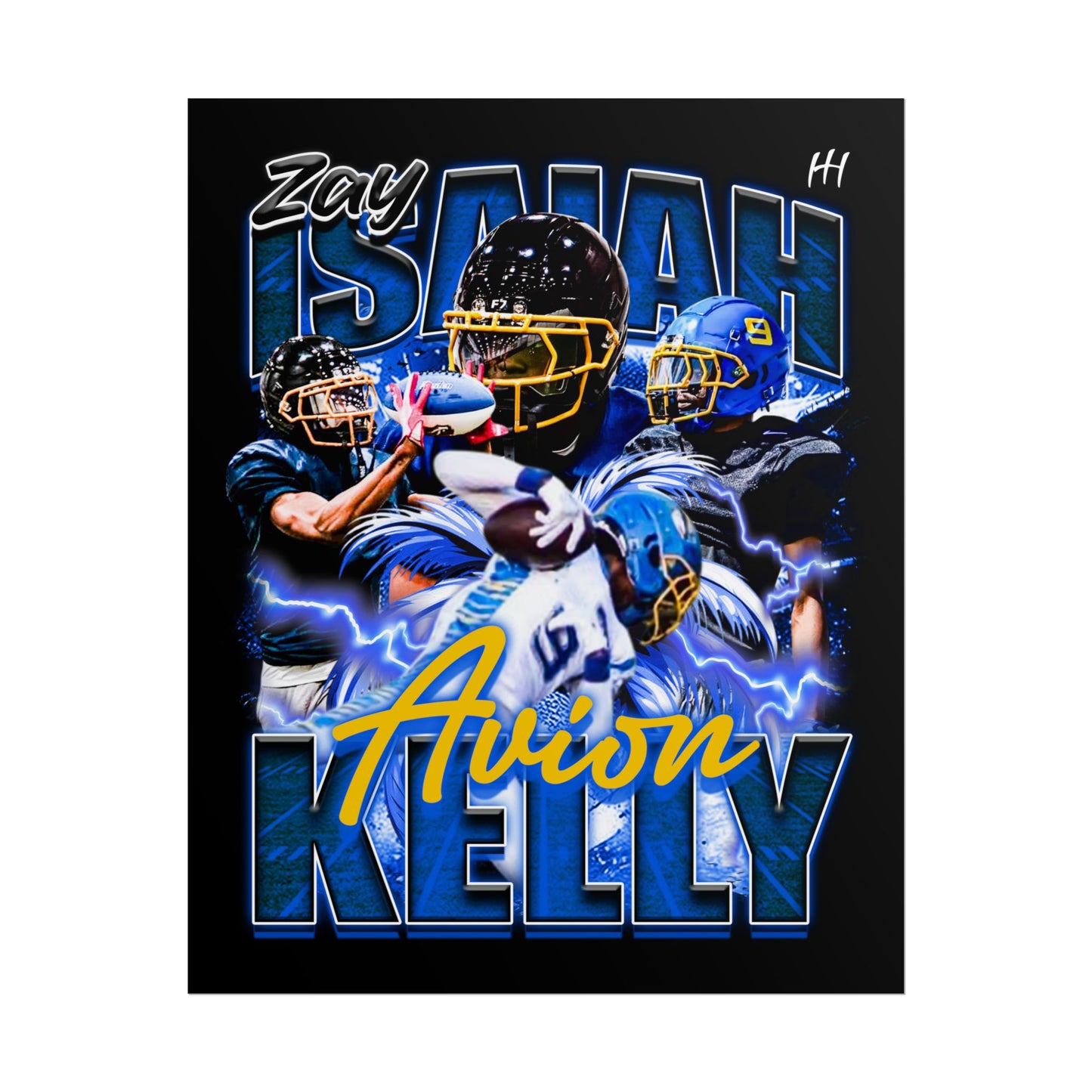 Isaiah Avion Kelly Poster