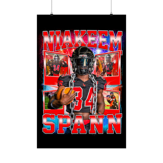 Niakeem Spann Poster