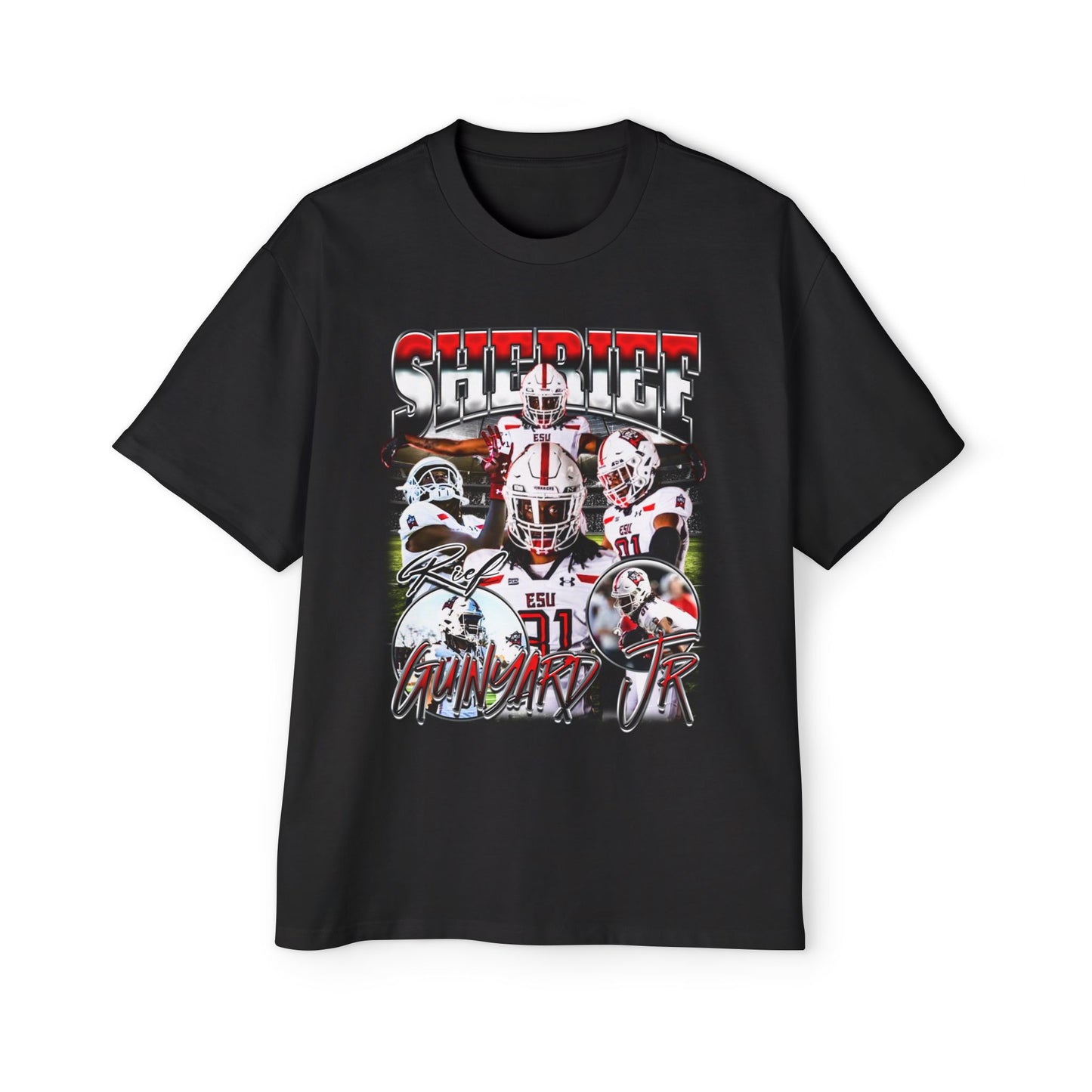 Sherief Guinyard Jr Oversized Retro Tee