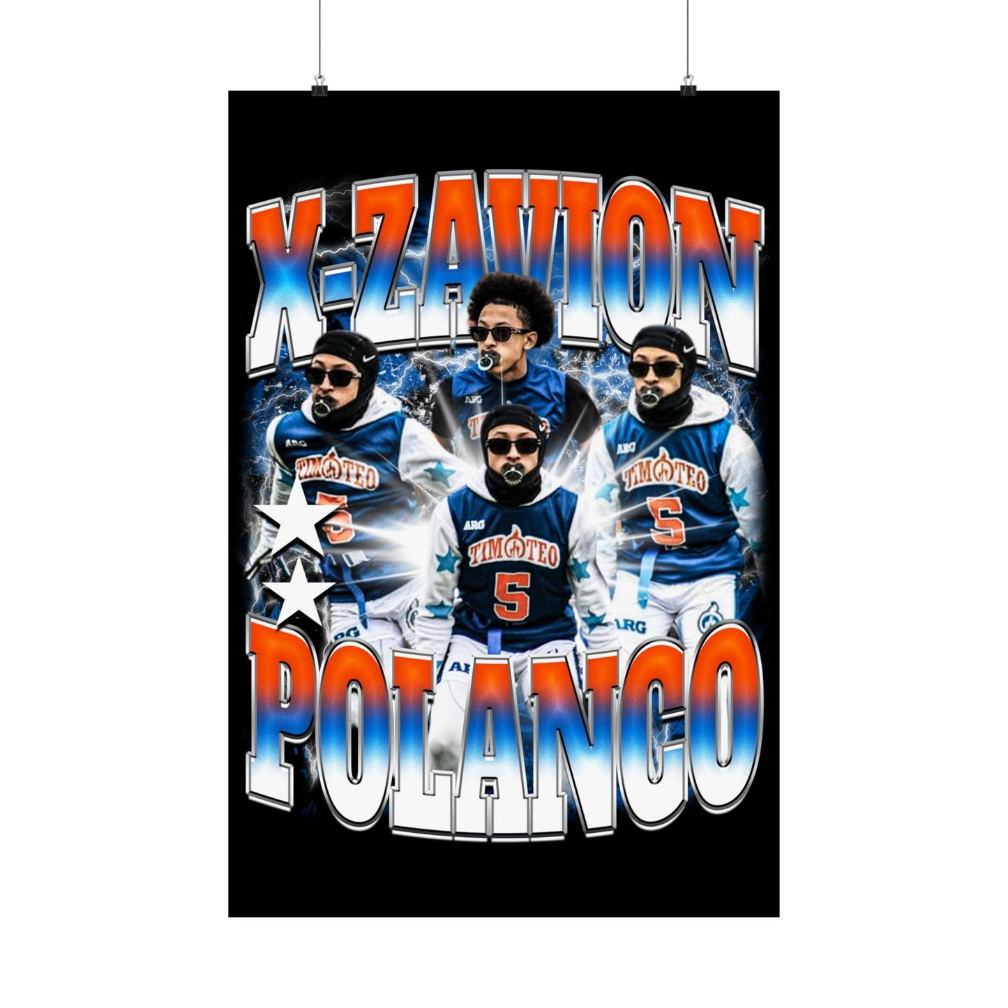X-Zavion Polanco Poster 24" x 36"