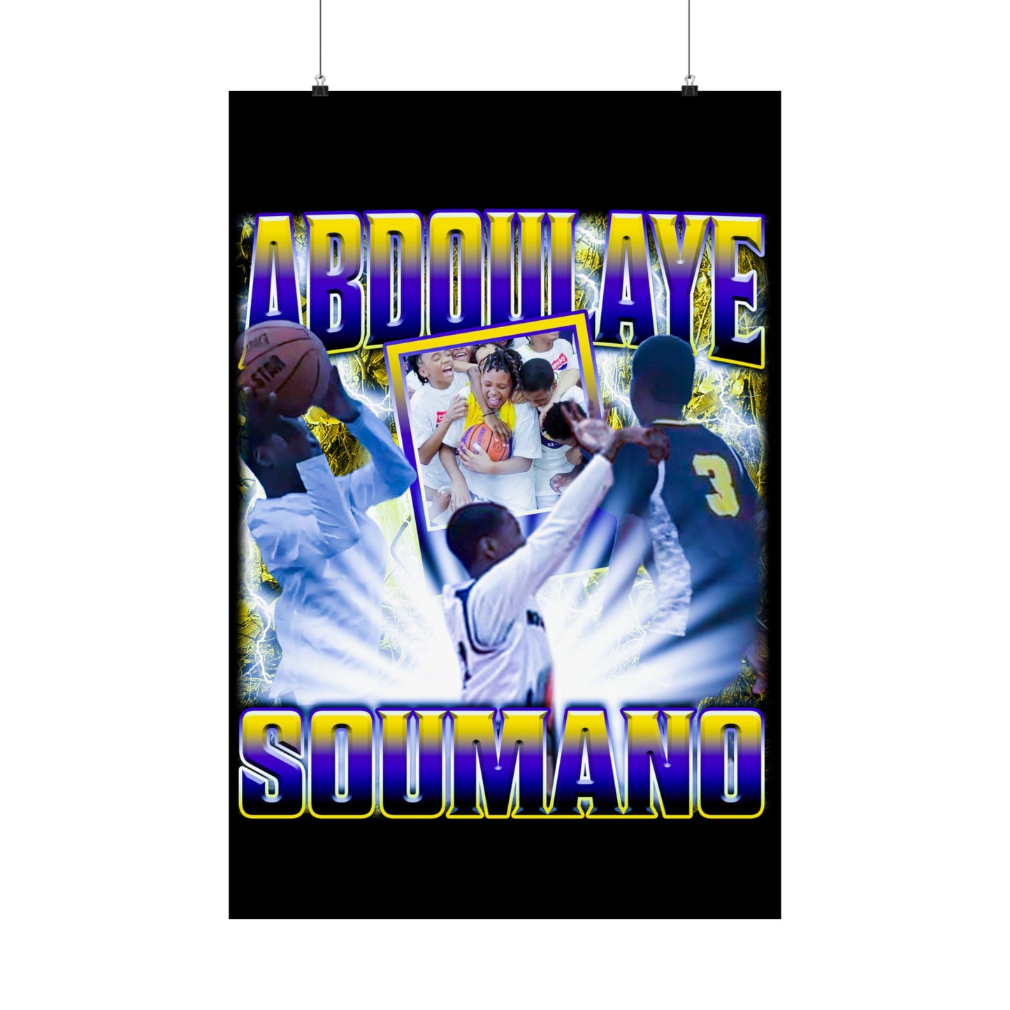 Abdoulaye Soumano Poster 24" x 36"
