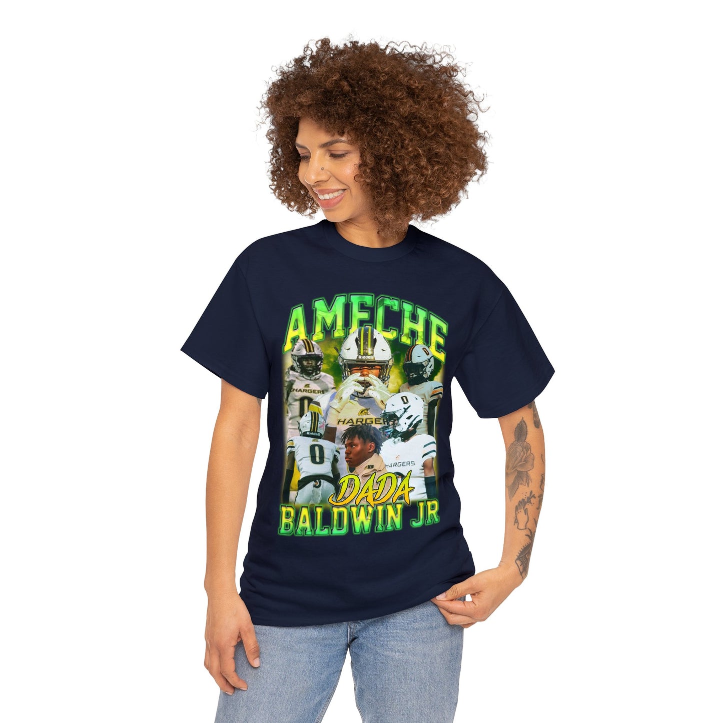 Ameche Baldwin Jr Heavy Cotton Tee