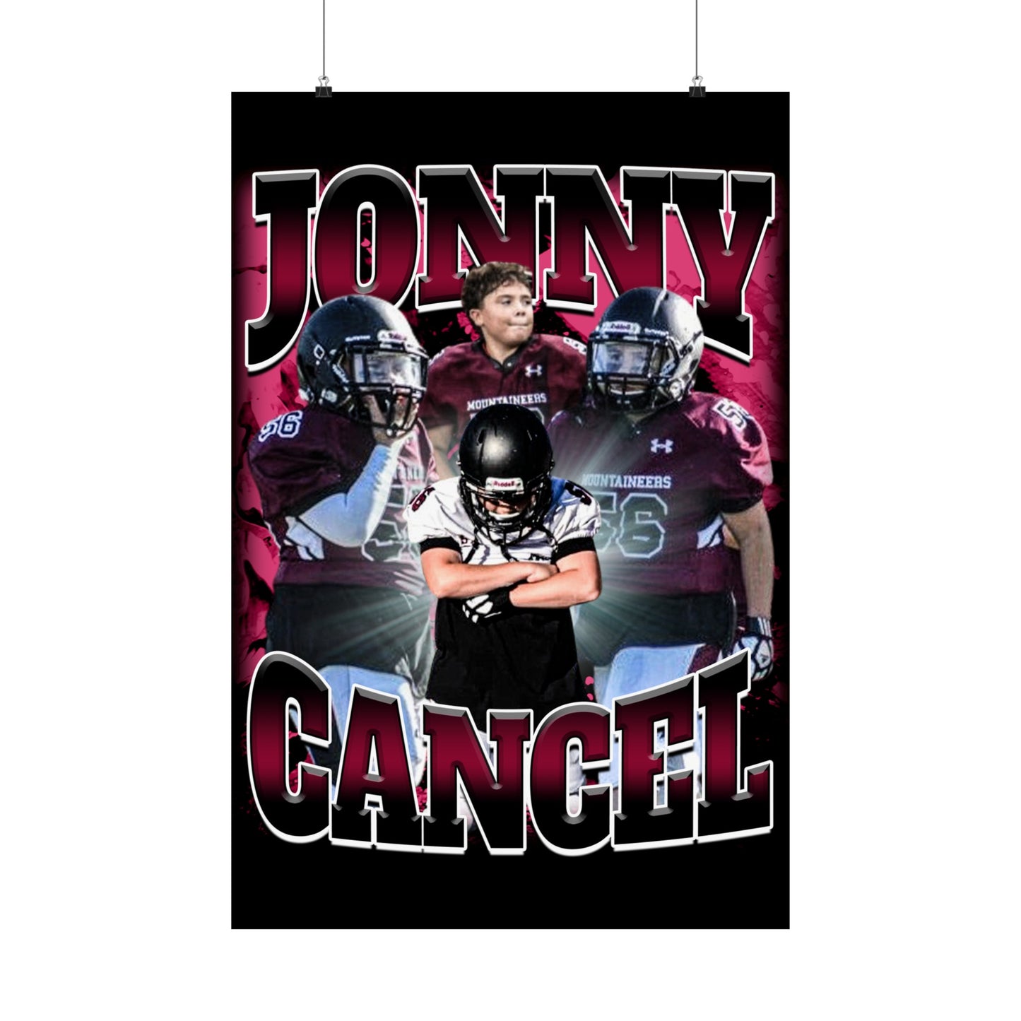 Jonny Cancel Poster 24" x 36"