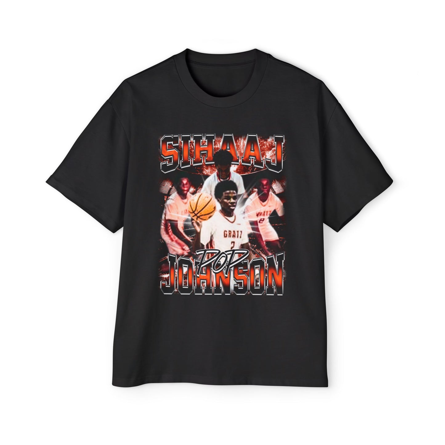 Sihaaj Johnson Oversized Retro Tee