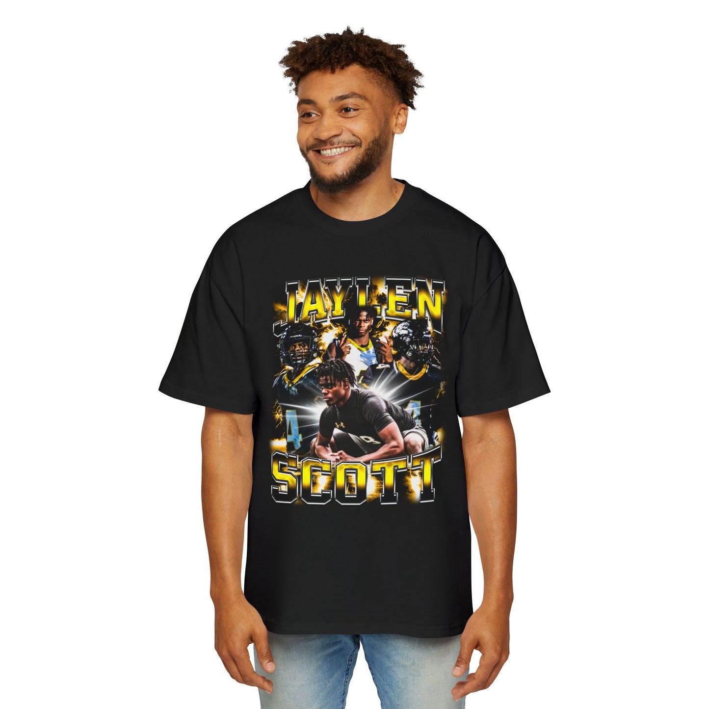 Jaylen Scott Oversized Retro Tee