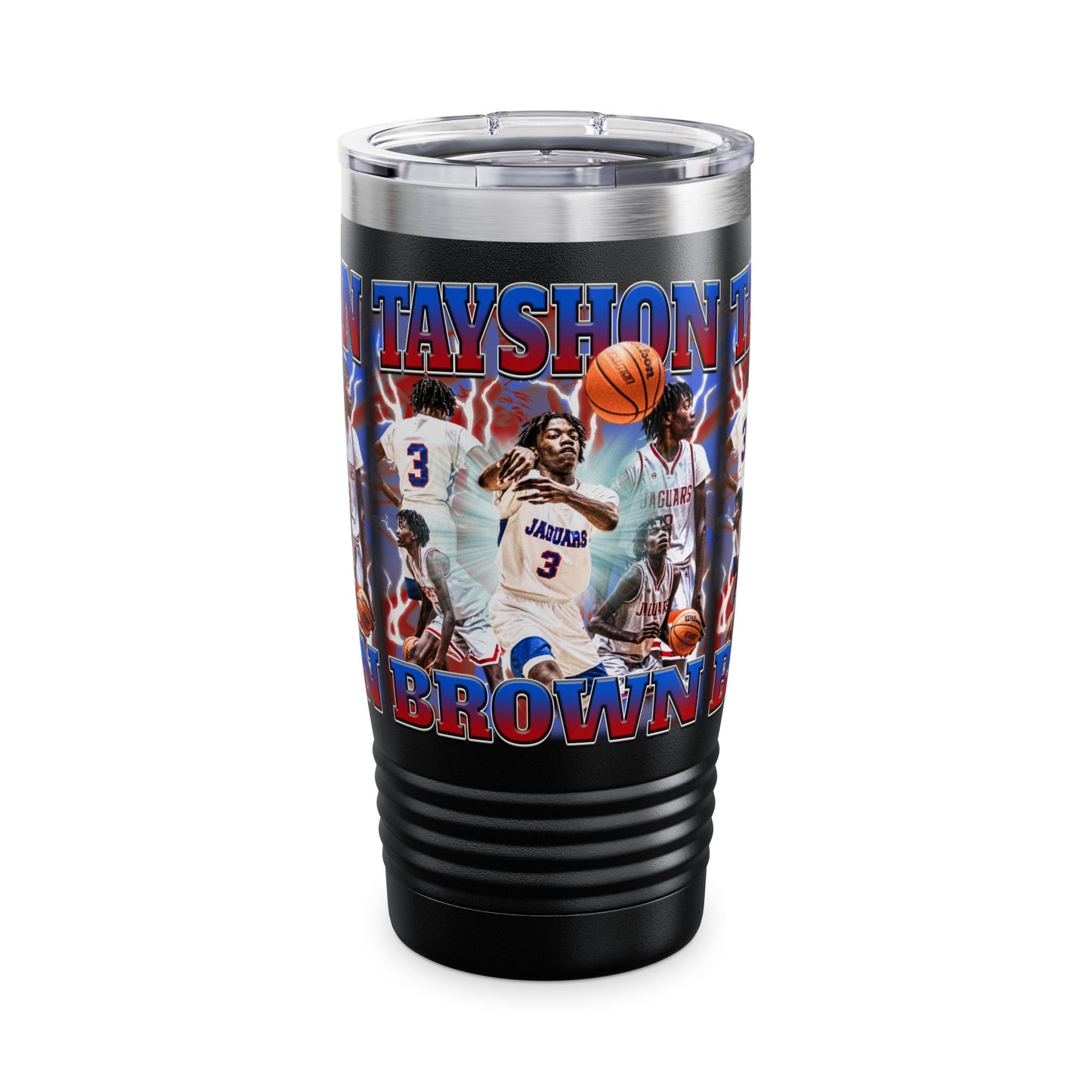 Tayshon Brown Stainless Steal Tumbler