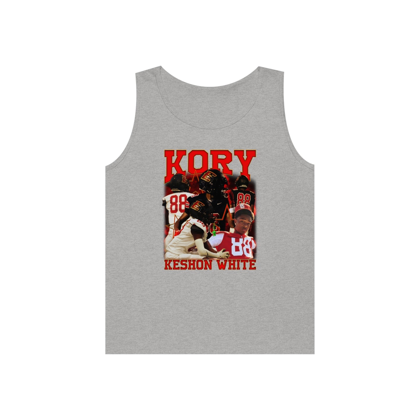 Kory Keshon White Tank Top