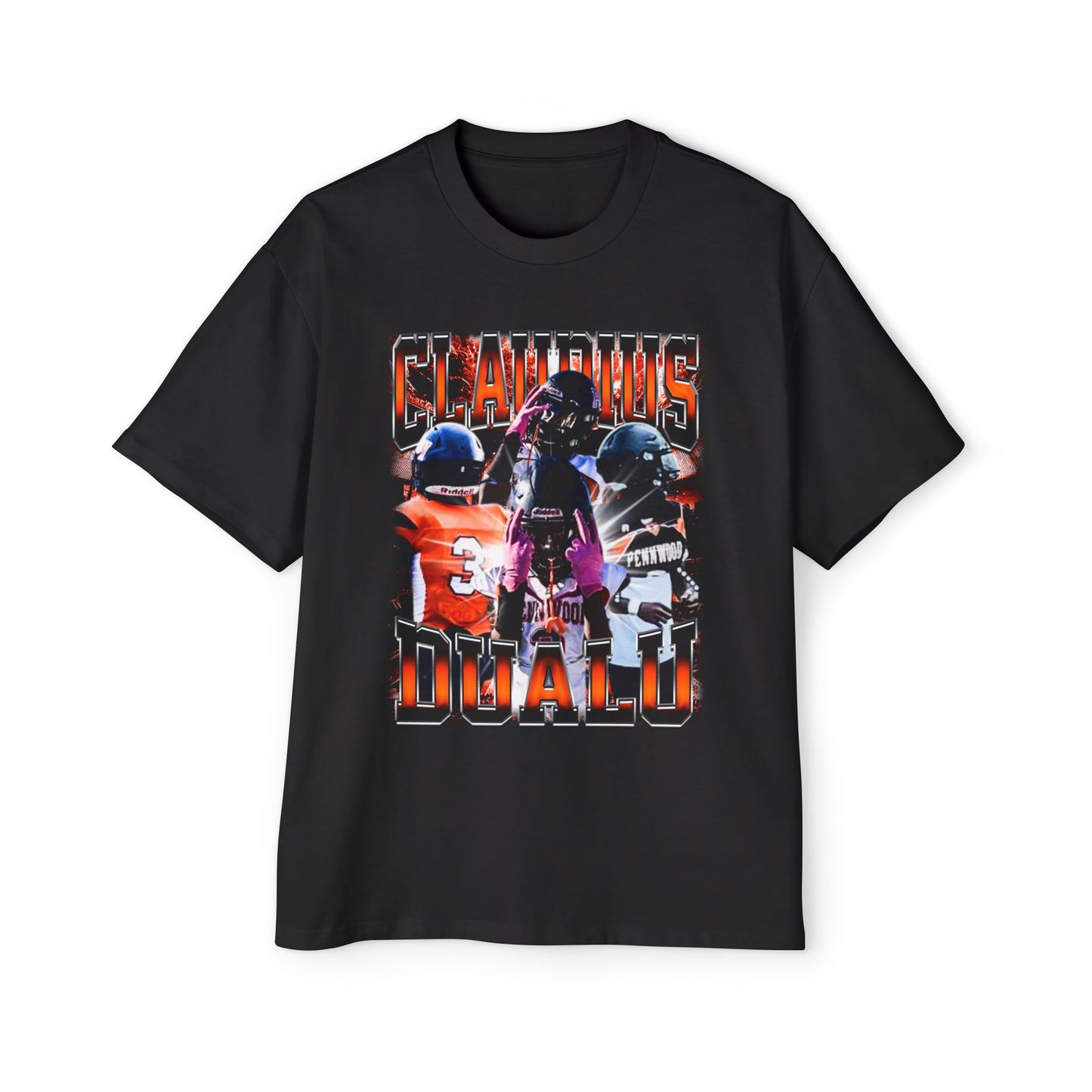 Claudius Dualu Oversized Retro Tee