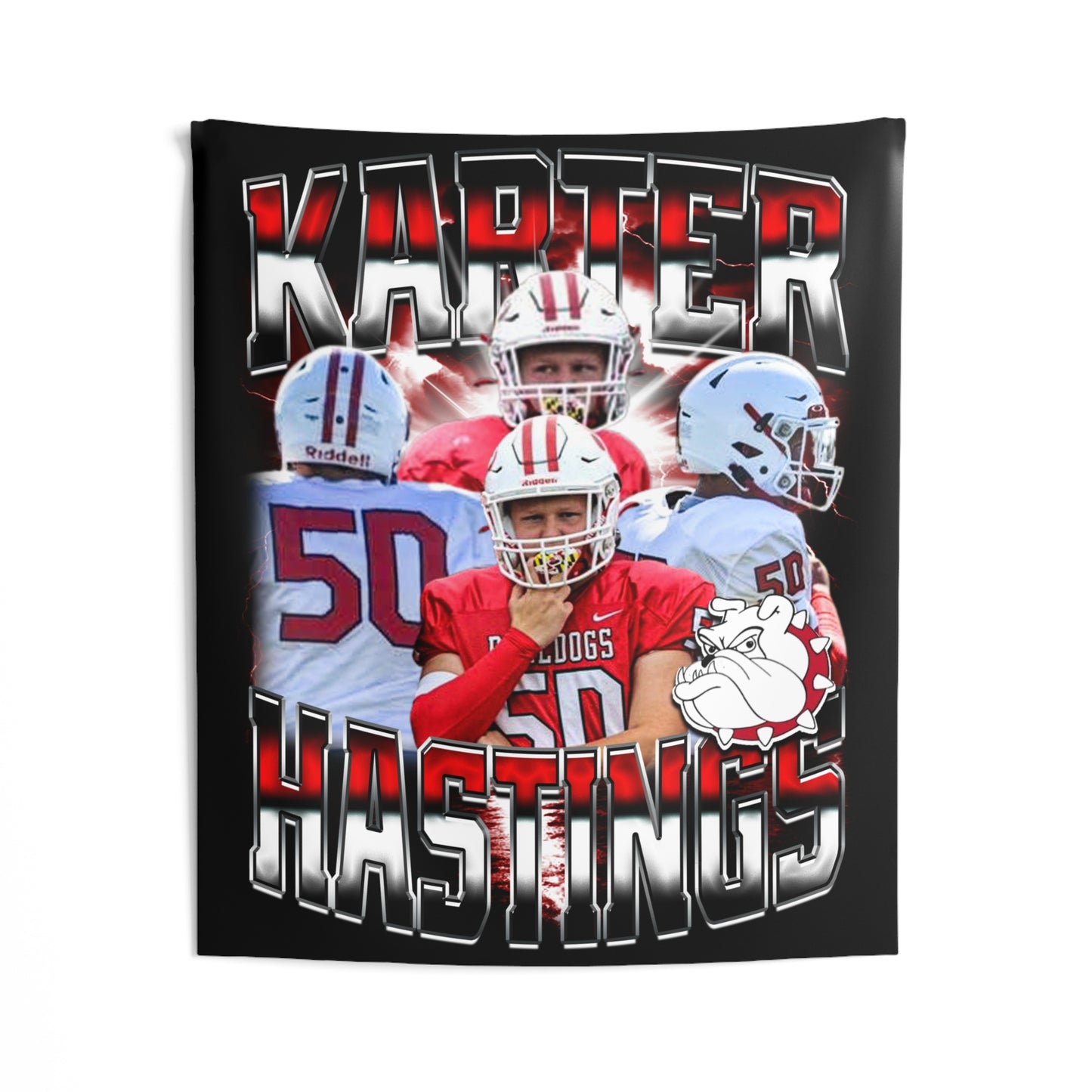 Karter Hastings Tapestry 50” x 60”