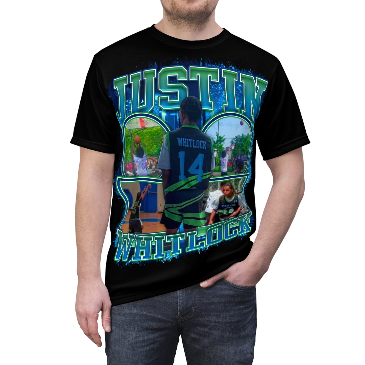 Justin Whitlock Vintage Full Print Tee