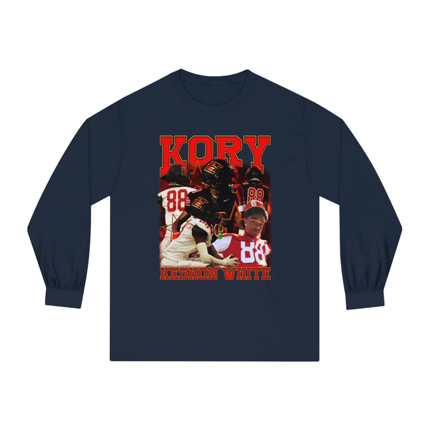 Kory Keshon White Long Sleeve T-Shirt