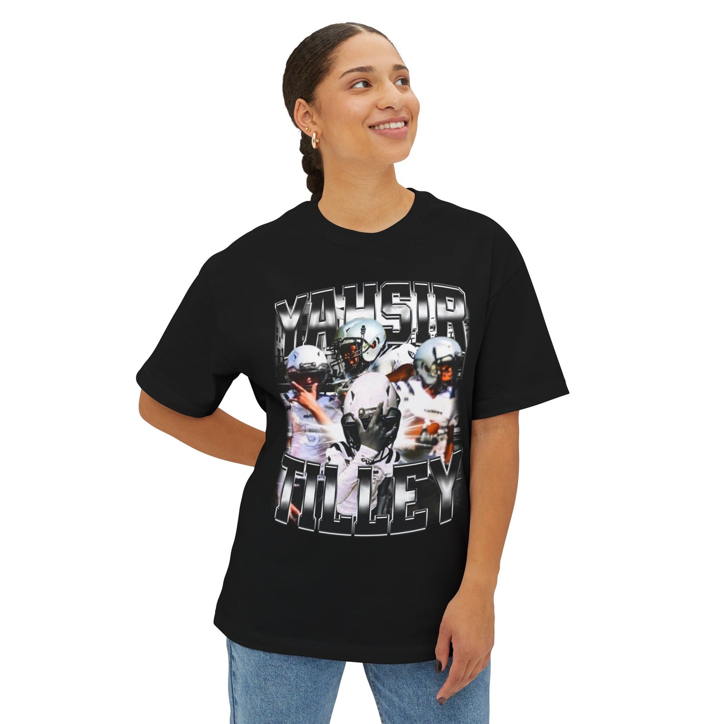 Yahsir Tilley Oversized Vintage Tee