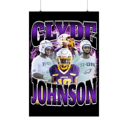 Clyde Johnson Poster 24" x 36"