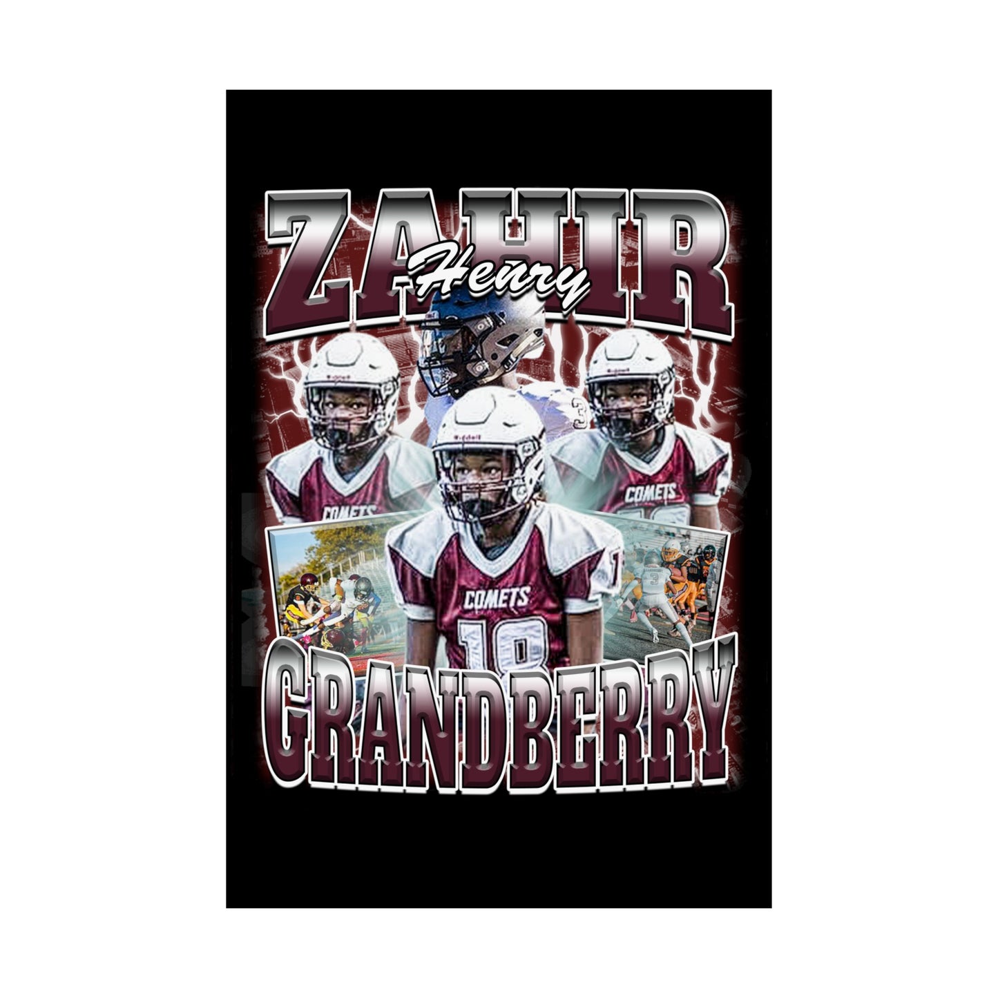 Zahir Grandberry Poster 24" x 36"