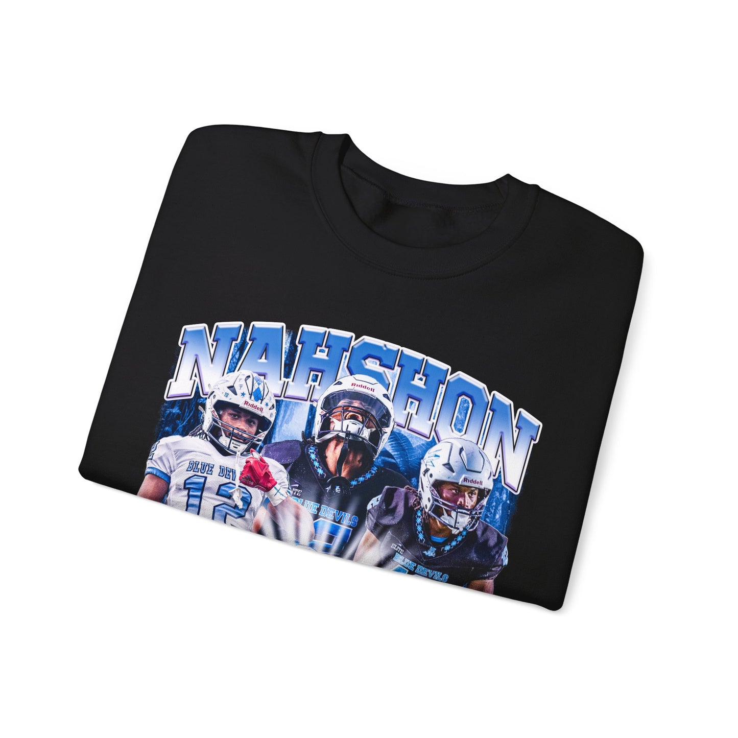 Nahshon Brown Crewneck Sweatshirt