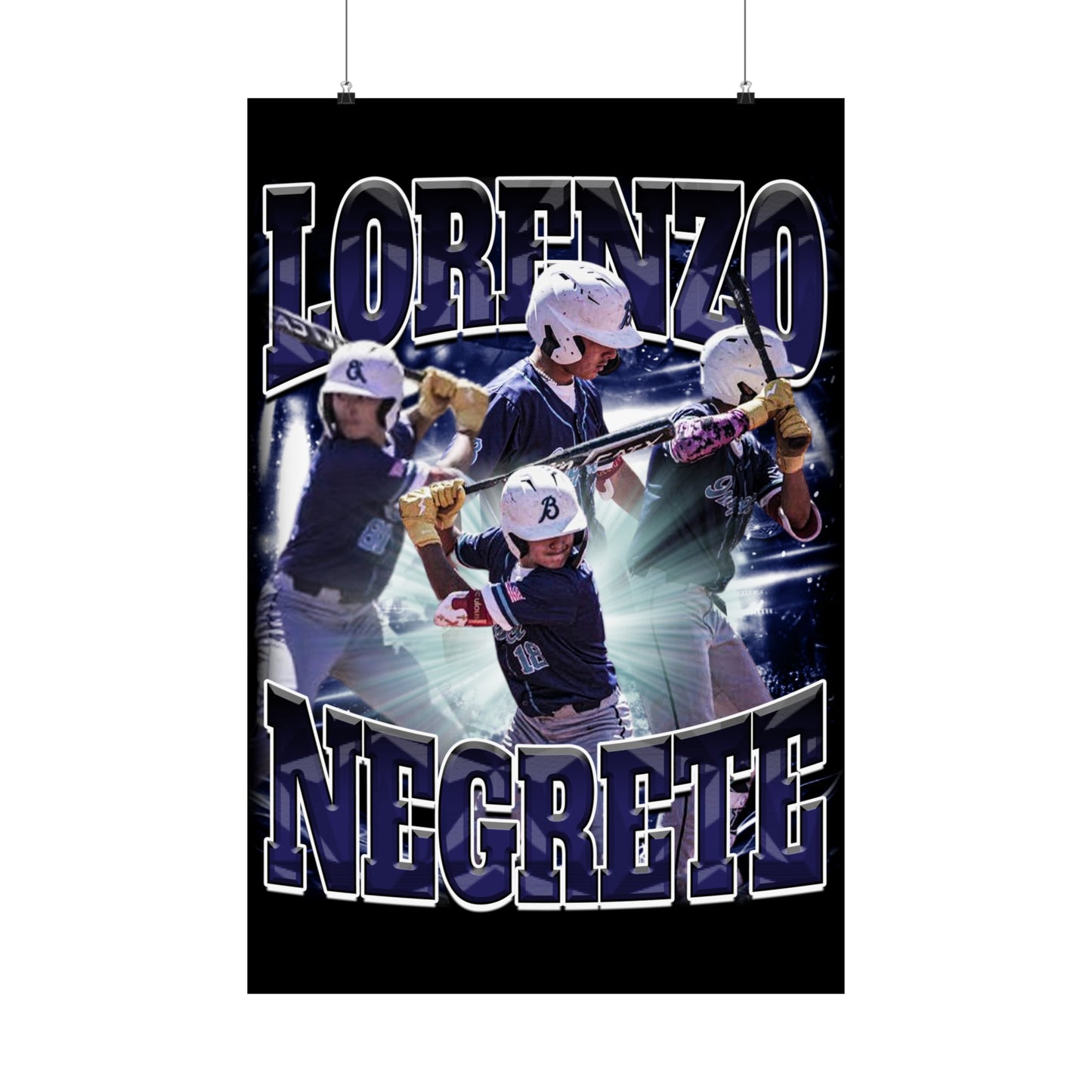 Lorenzo Negrete Poster 24" x 36"