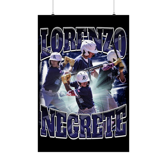 Lorenzo Negrete Poster 24" x 36"