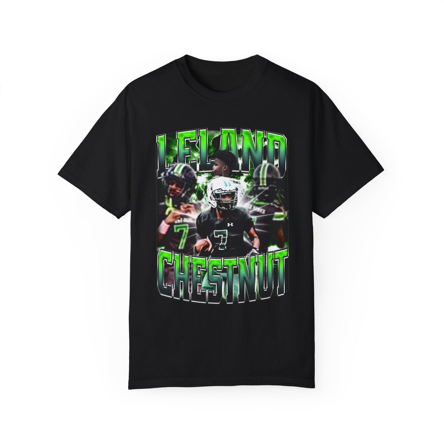 Leland Chestnut Cursive Heavy Cotton Tee