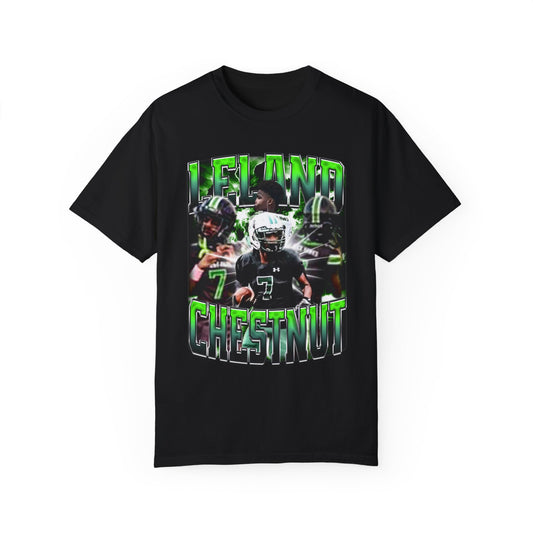 Leland Chestnut Cursive Heavy Cotton Tee