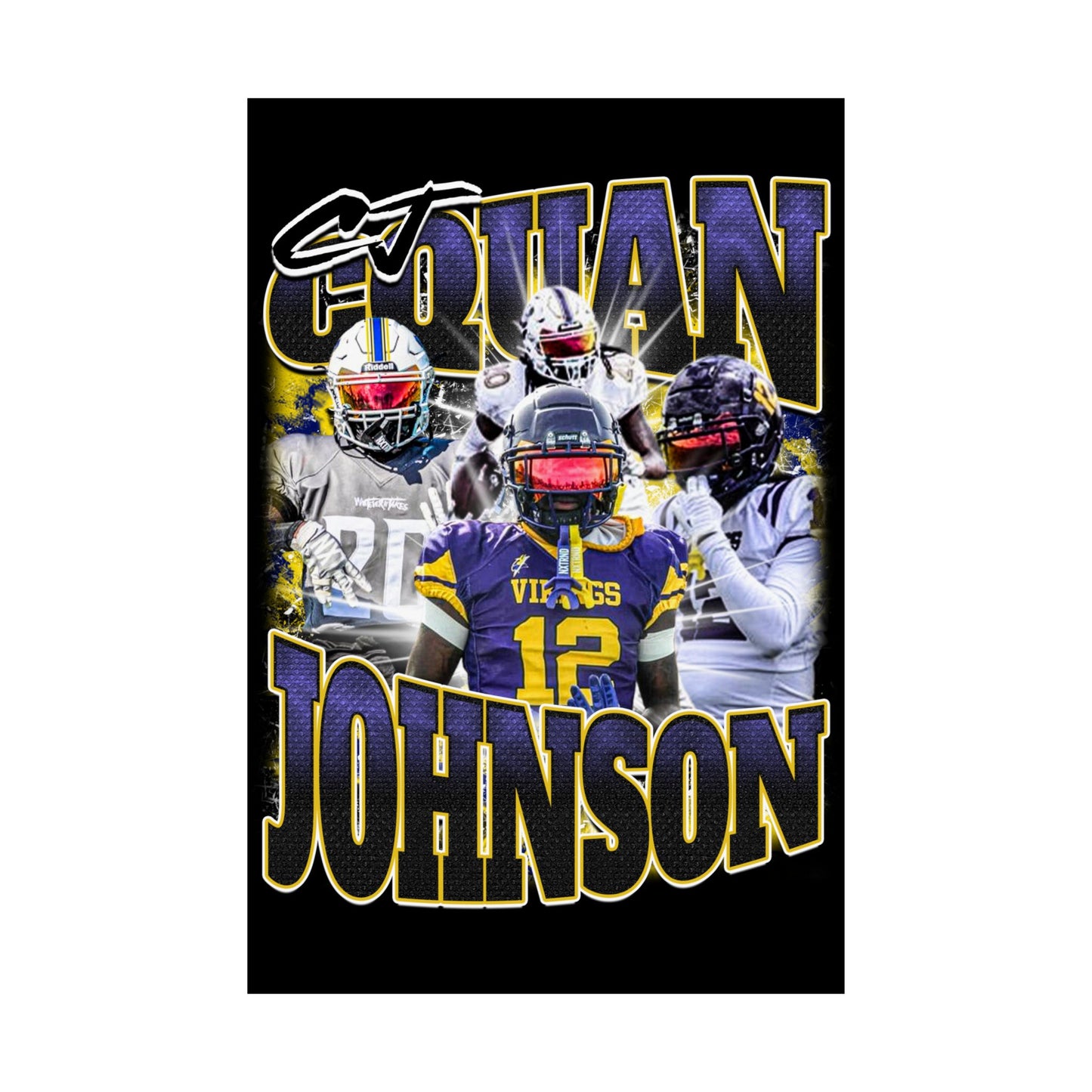Cquan Johnson Poster 24" x 36"