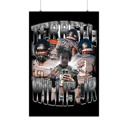 Terrell Willis JR Poster 24" x 36"