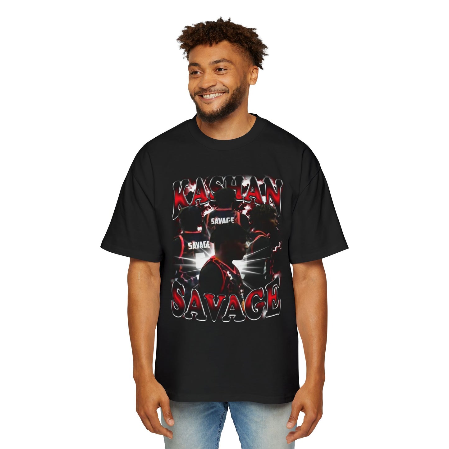 Kashan Savage Oversized Retro Tee