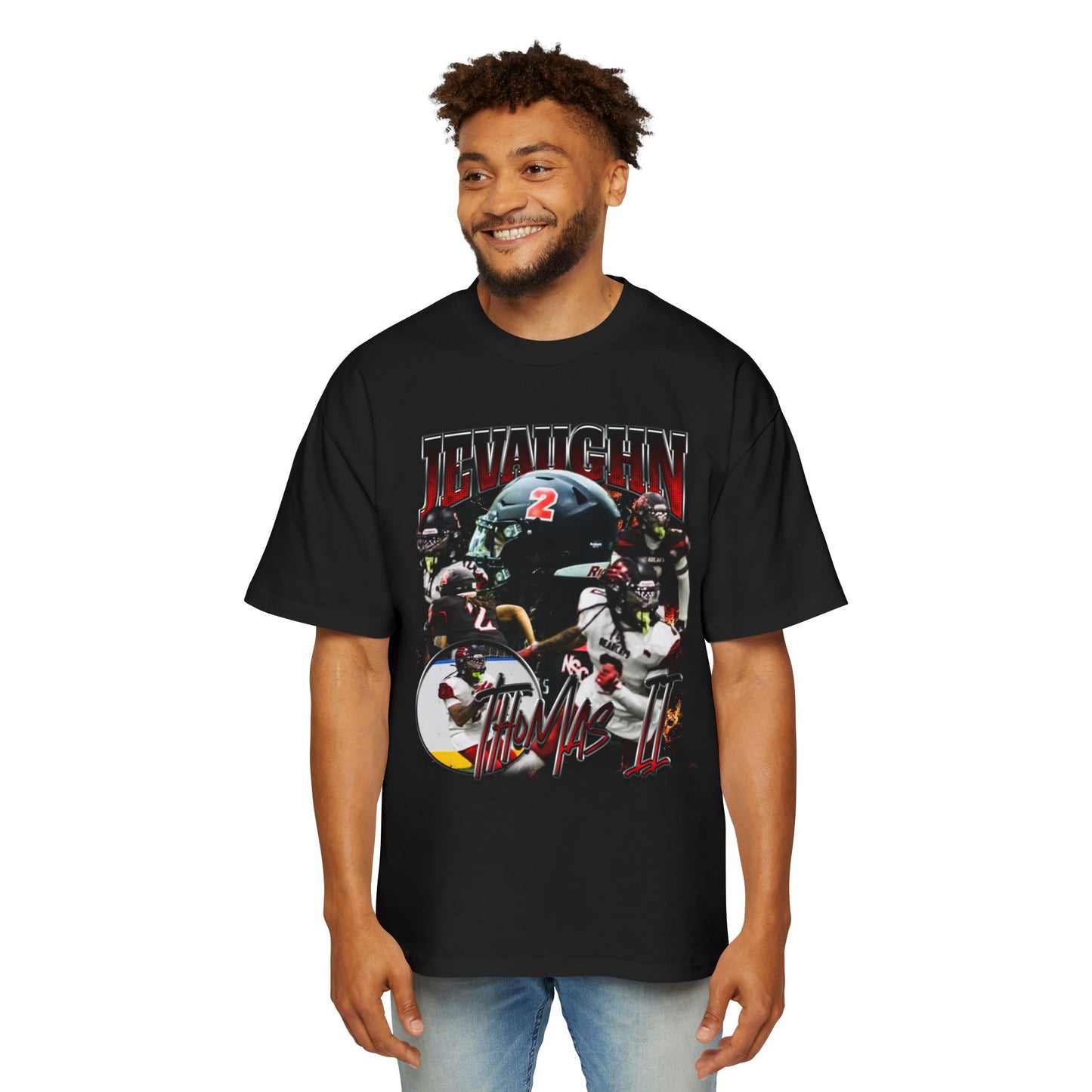 Jevaughn Thomas II Oversized Retro Tee