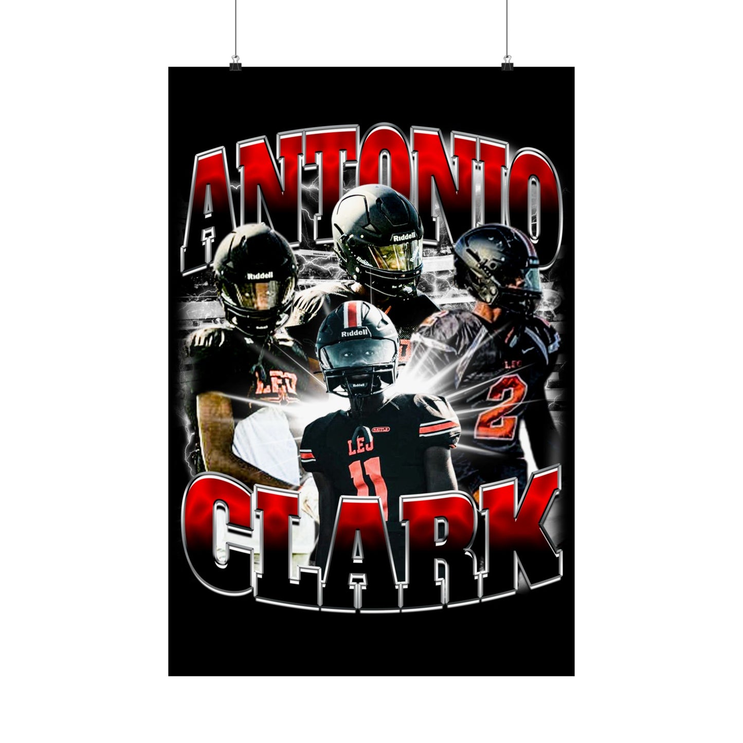 Antonio Clark Poster 24" x 36"