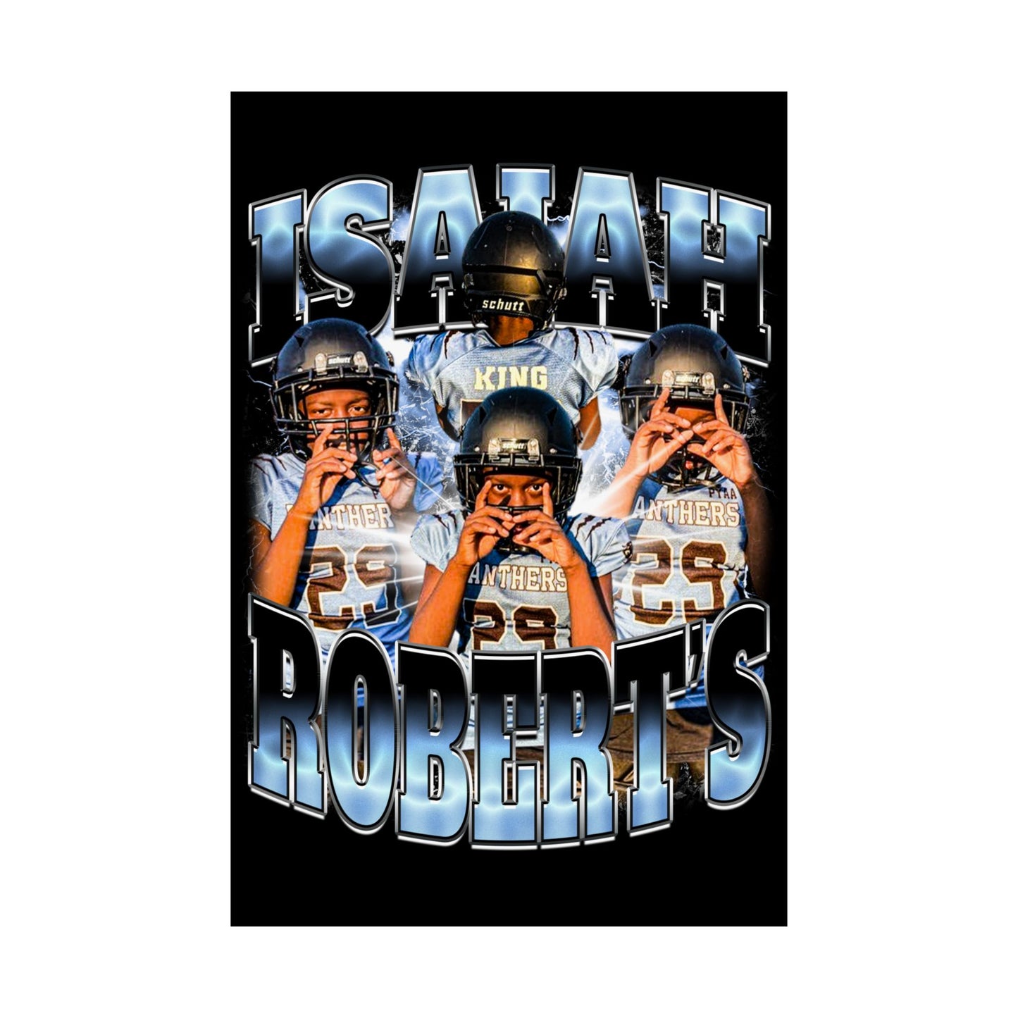 Isaiah Robert's Poster 24" x 36"