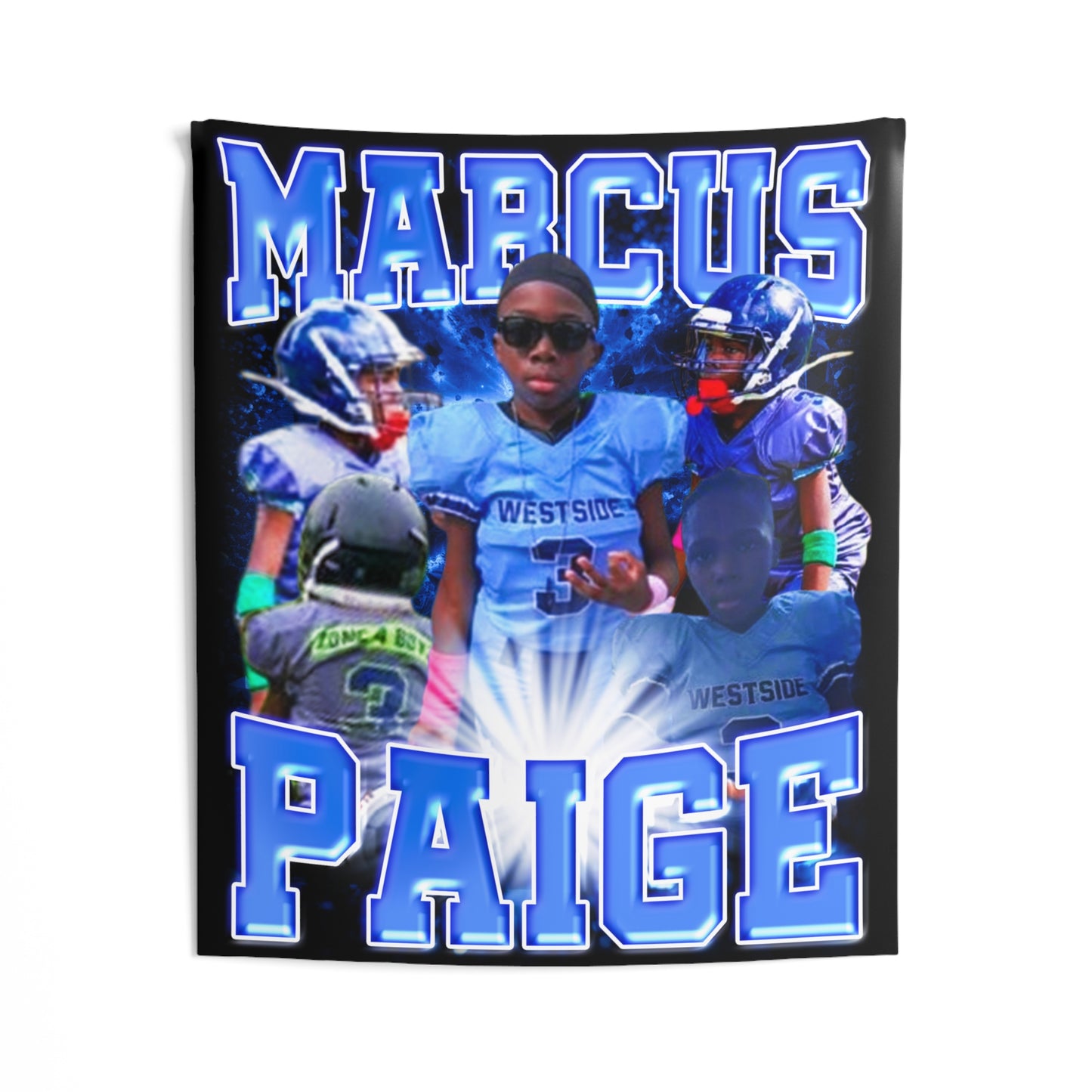 Marcus Paige Tapestry 50” x 60”