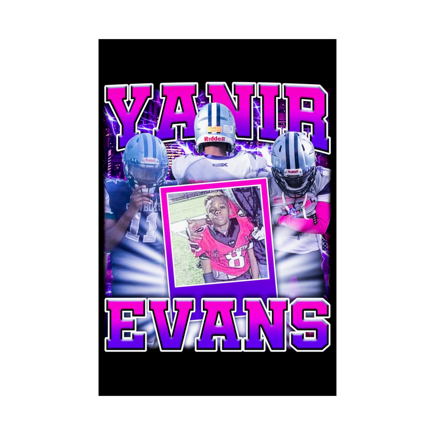 Yanir Evans Poster 24" x 36"