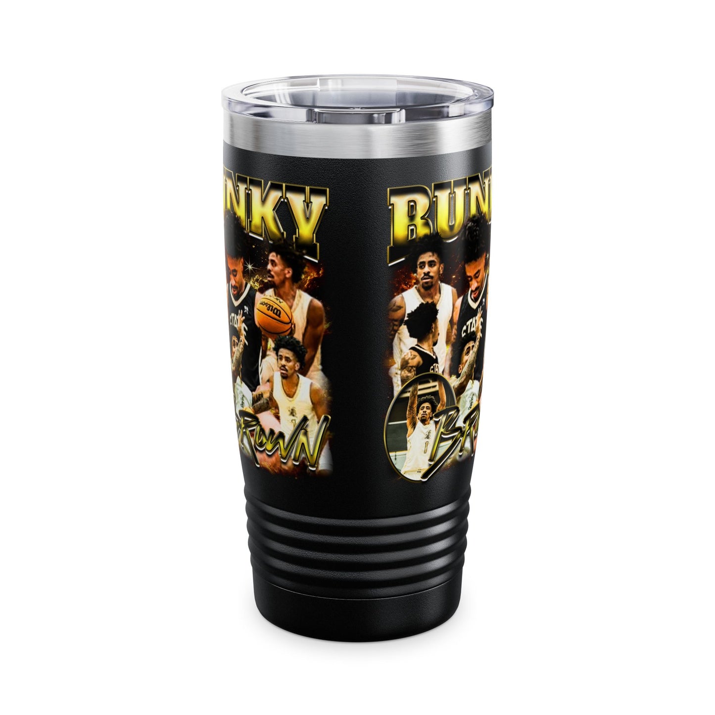 Bunky Brown Stainless Steel Tumbler