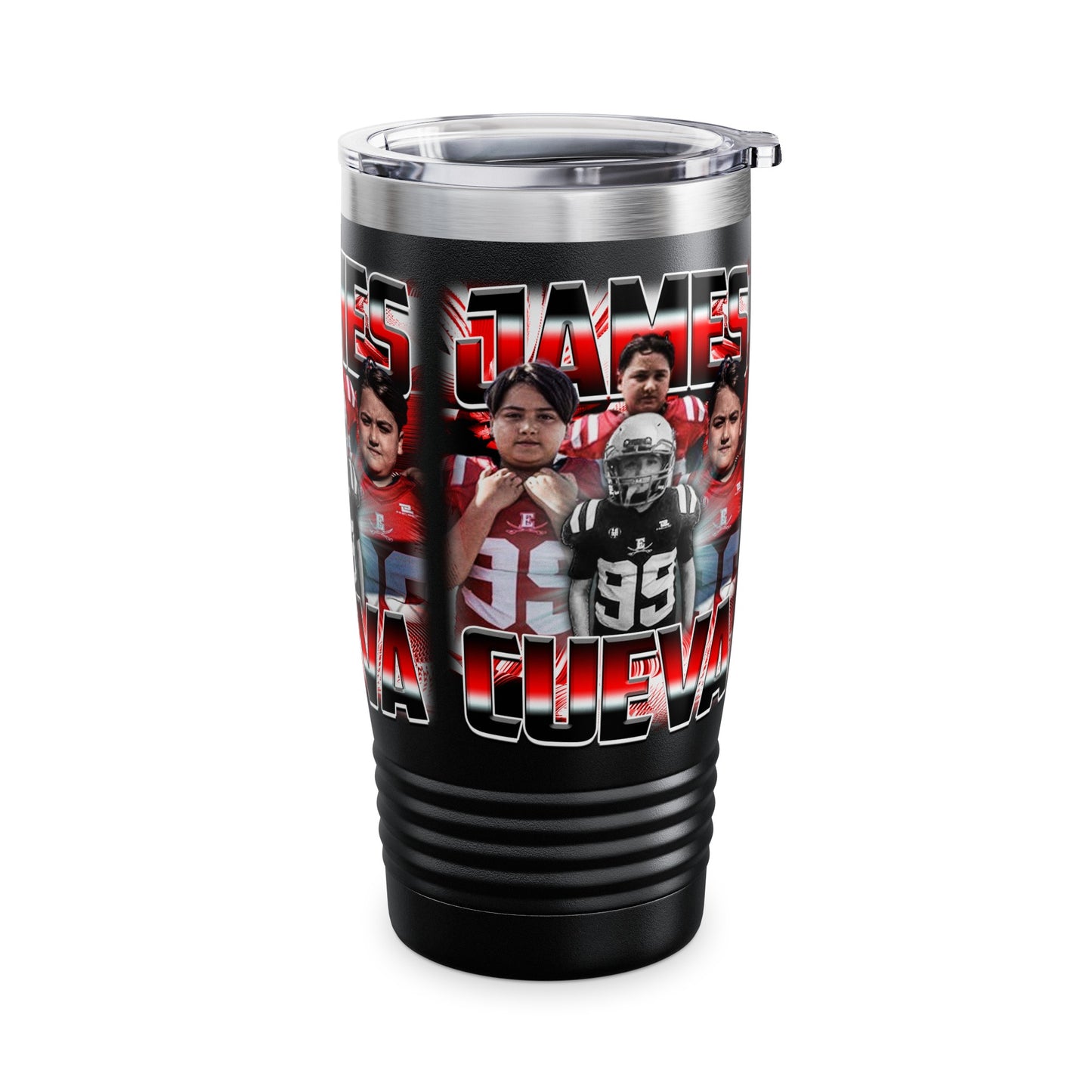 James Cueva Stainless Steal Tumbler