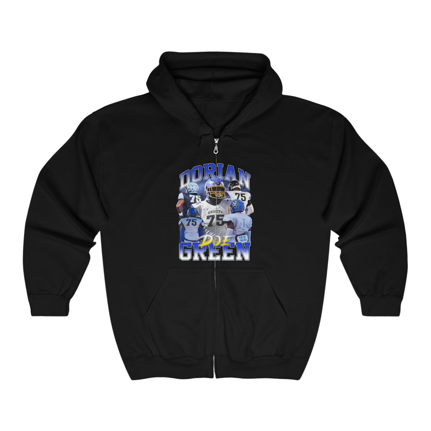 Dorian Green Full Zip Hoodie