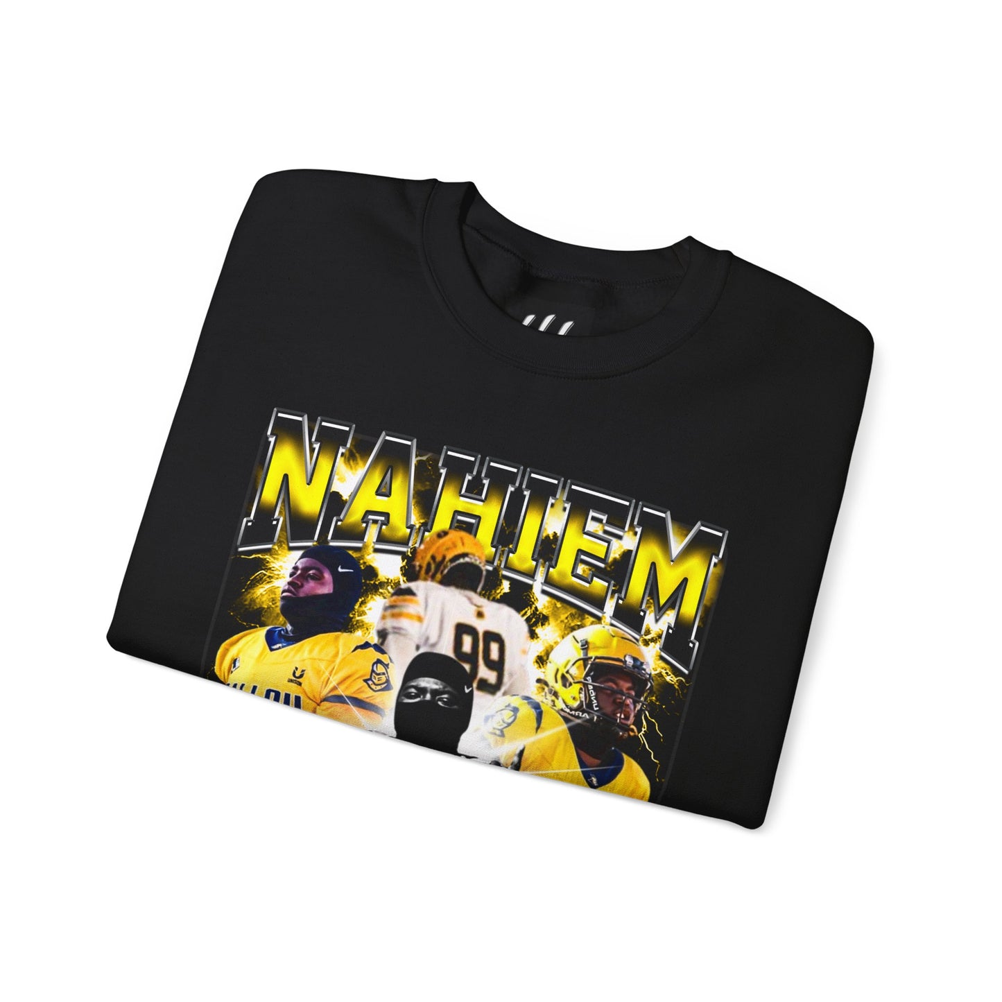 Nahiem Brown Crewneck Sweatshirt