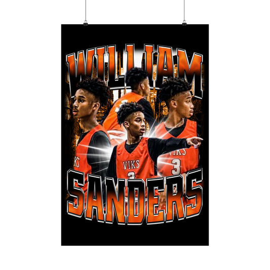 William Sanders Poster 24" x 36"