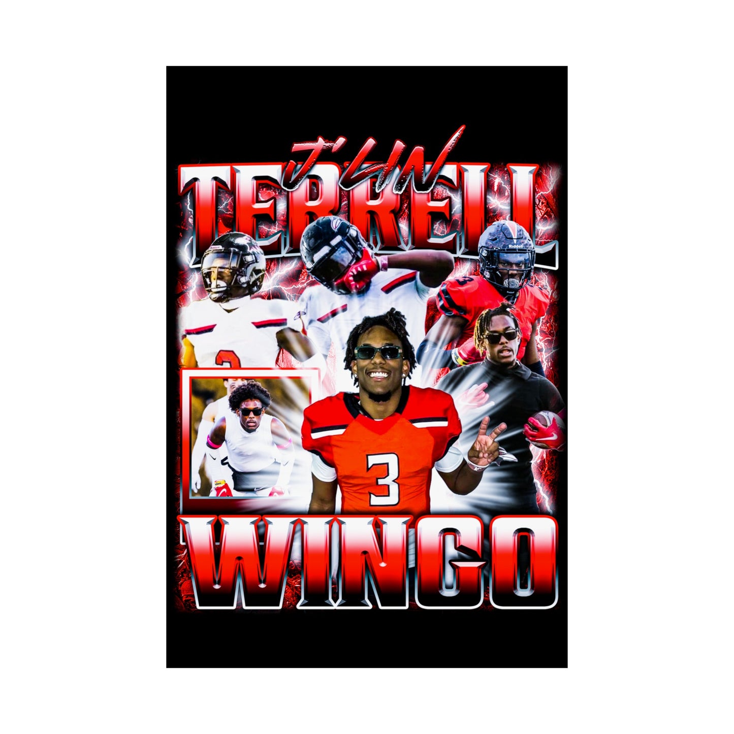 J'lin Terrell Wingo Poster 24" x 36"