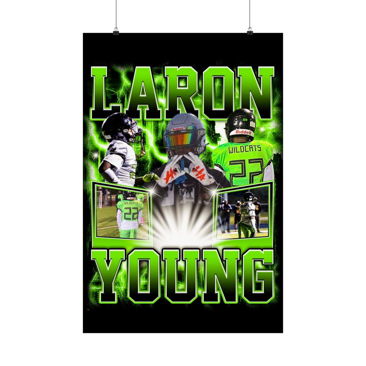 Laron Young Poster 24" x 36"
