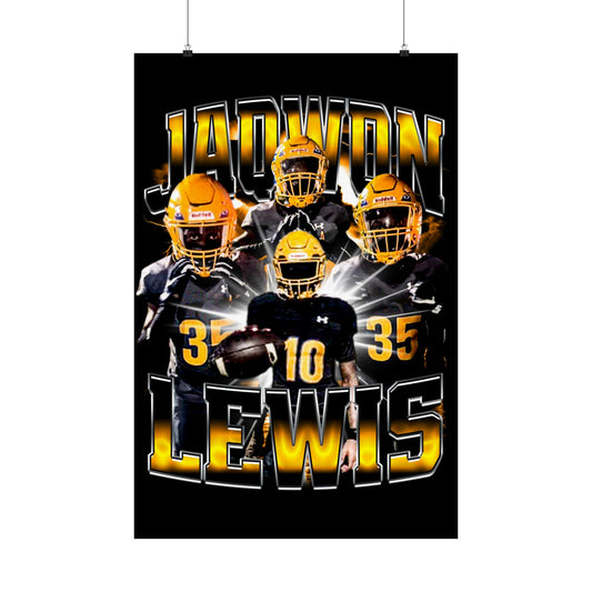 Jaqwon Lewis Poster 24" x 36"