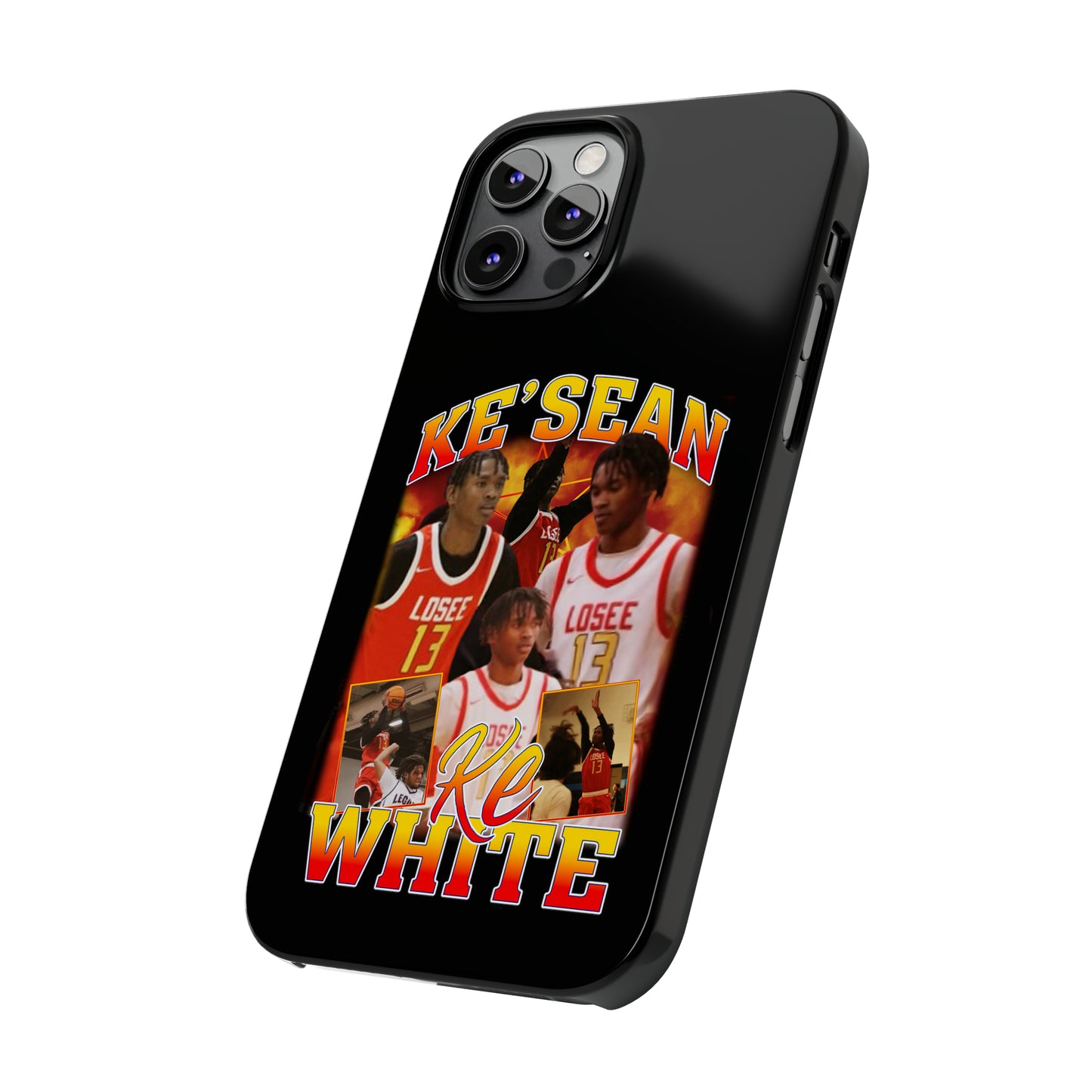 Ke'sean White Phone Case