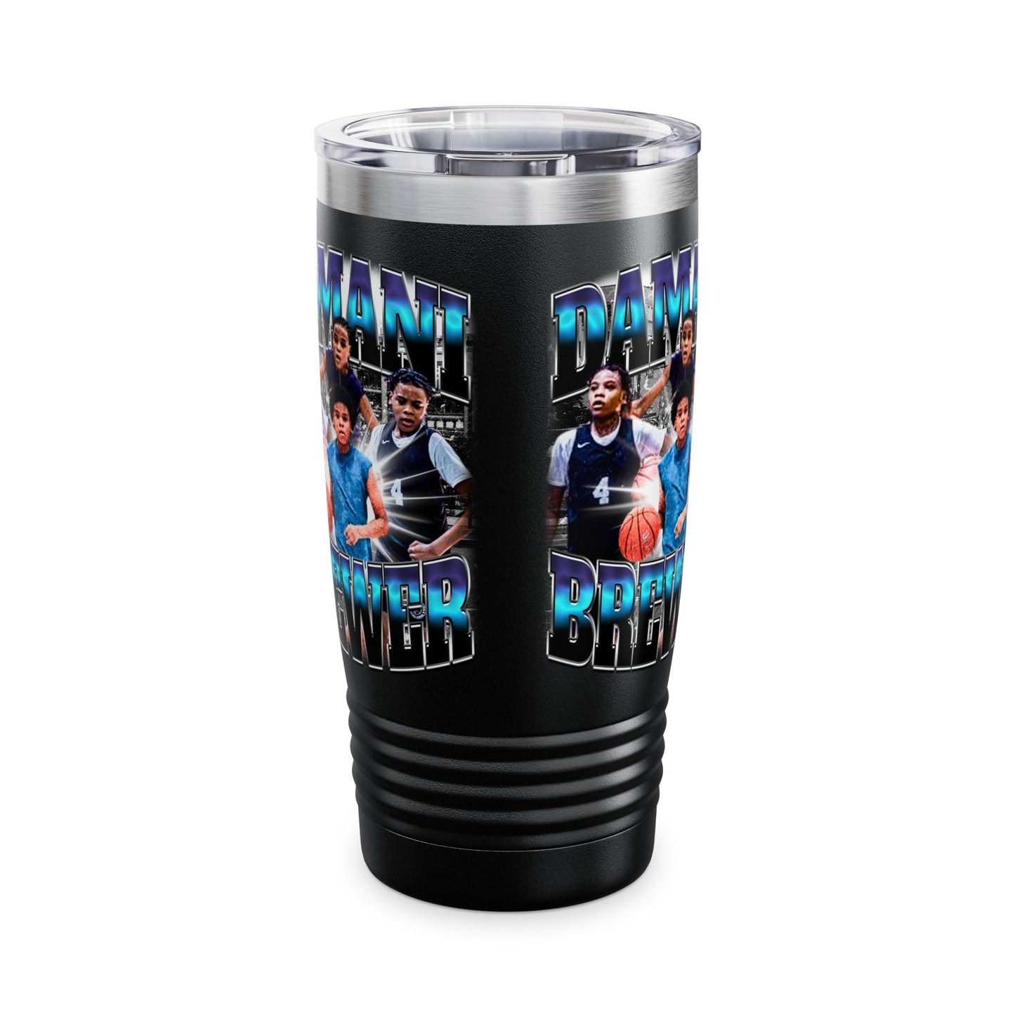 Damani Brewer Stainless Steal Tumble
