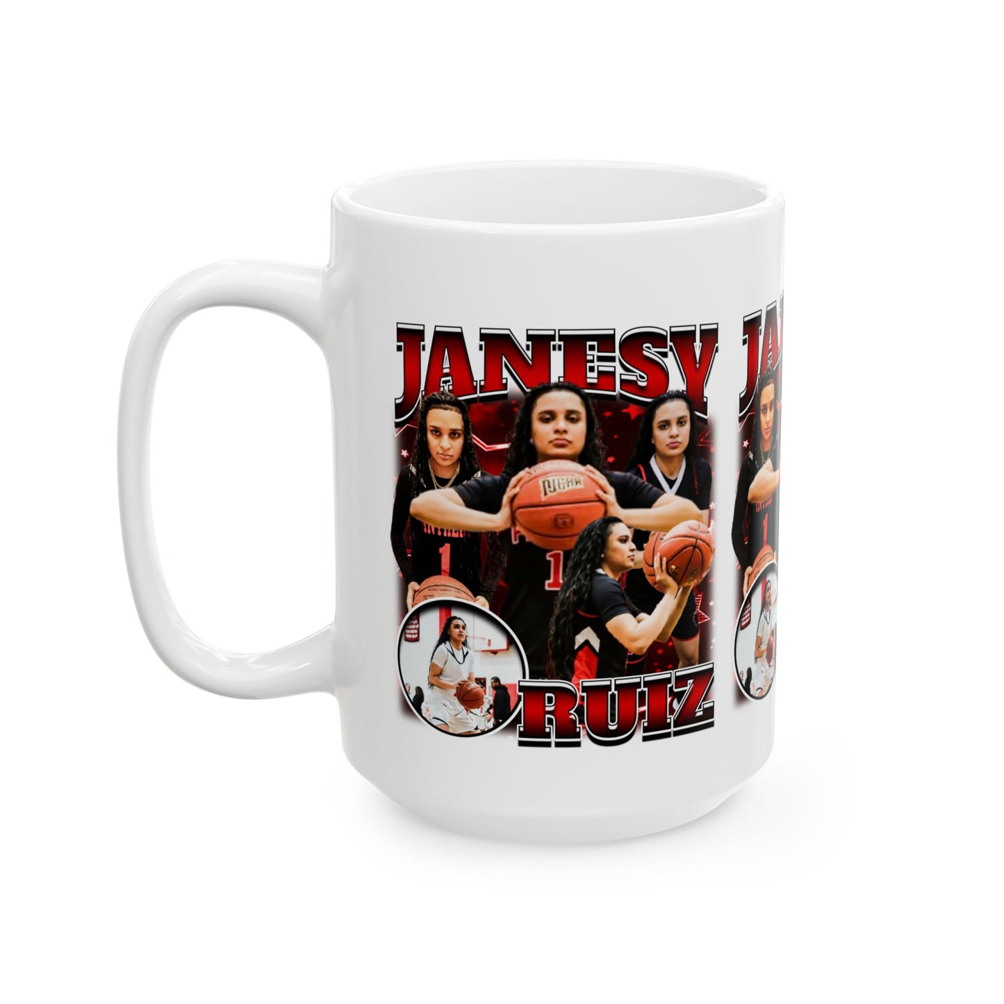 Janesy Maria Ruiz Ceramic Mug, (11oz, 15oz)