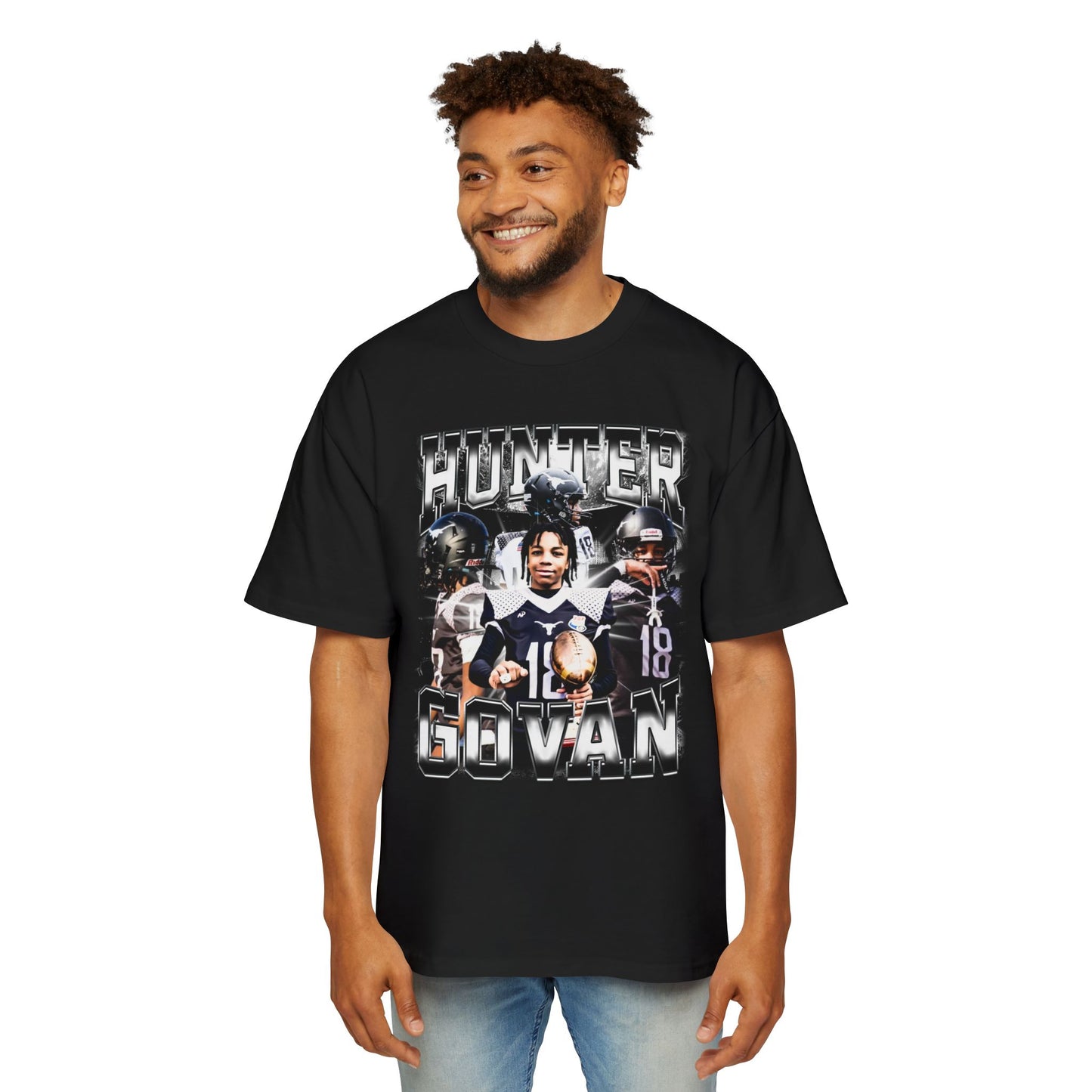 Hunter Govan Oversized Retro Tee