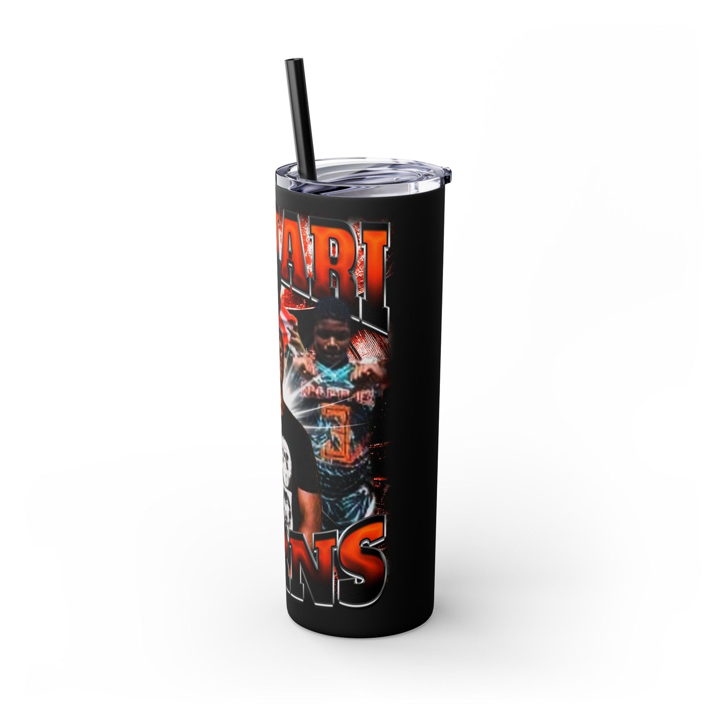 Damari Burns Stainless Steal Tumbler