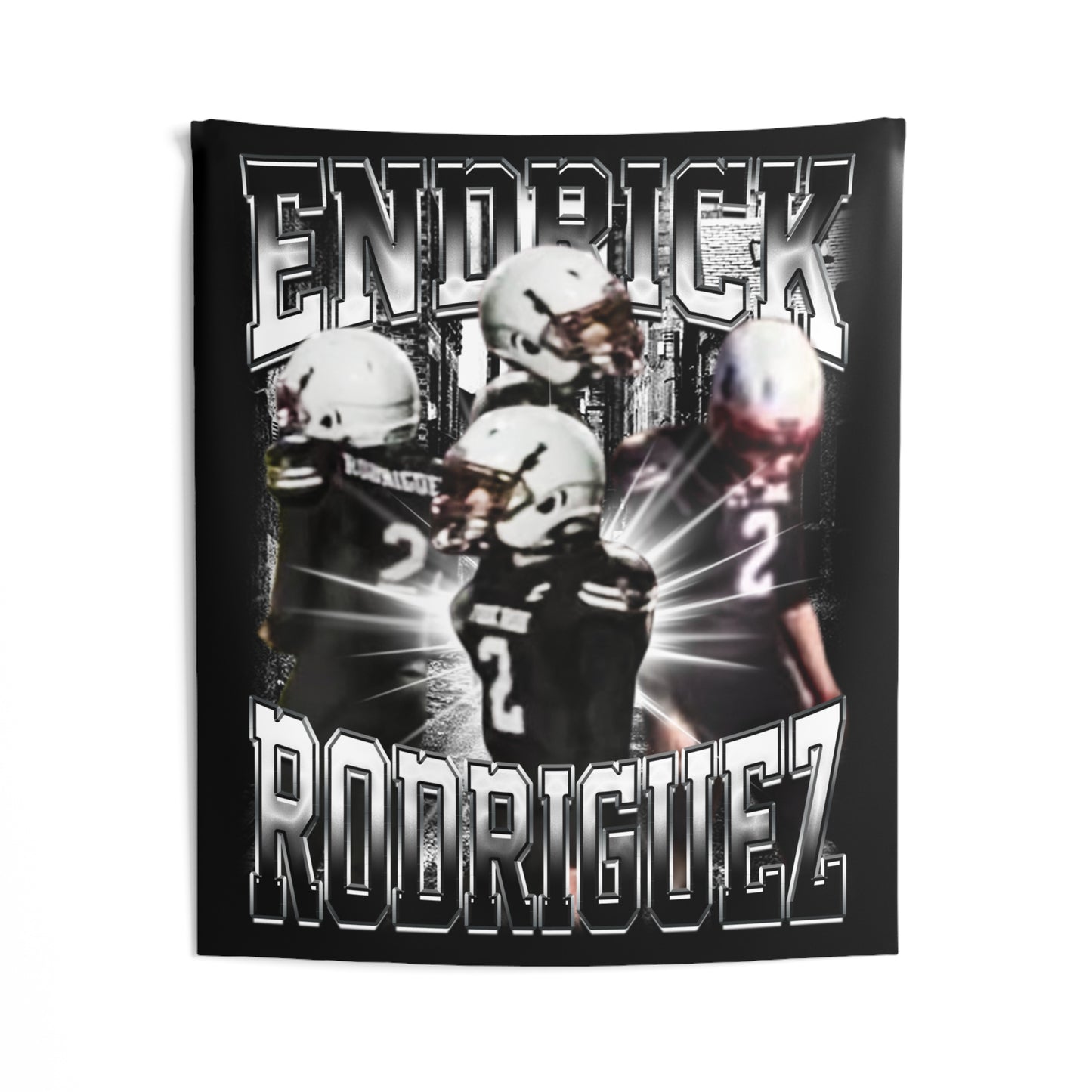 Endrick Rodriguez Tapestry 50” x 60”