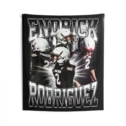 Endrick Rodriguez Tapestry 50” x 60”