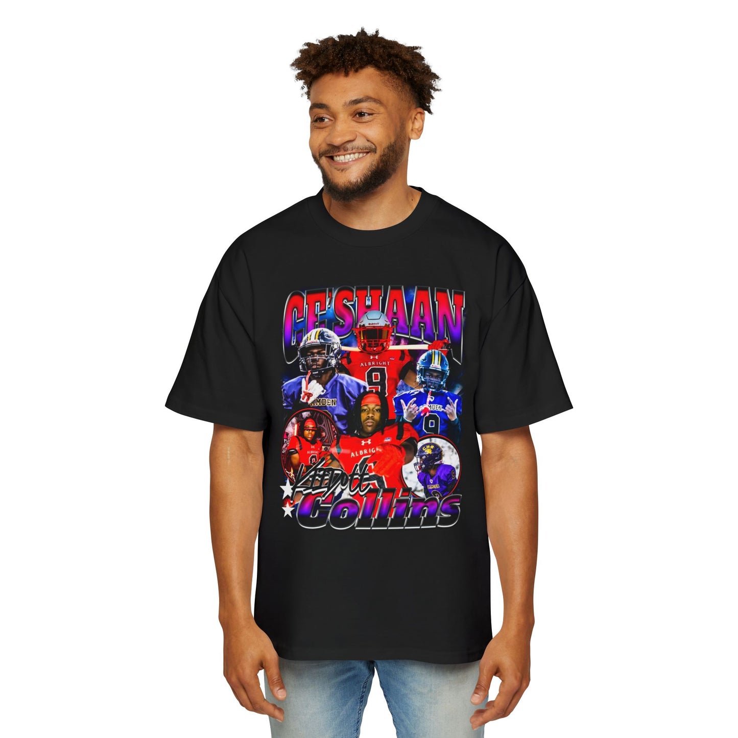 Ce’shaan Collins Oversized Retro Tee